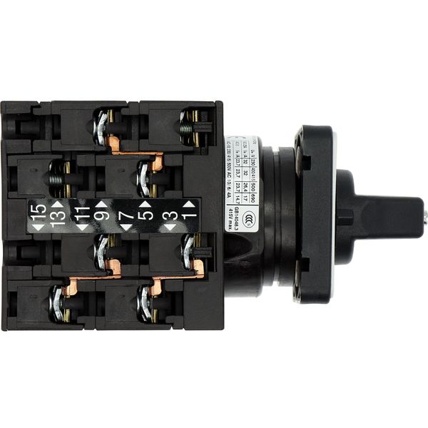 T3-4-8441/E Multi-speed switches, T3, 32 A, flush mounting, 4 contact unit(s), Contacts: 8, 60 °, maintained, With 0 (Off) position, 1-0-2, Design number 8441 image 29