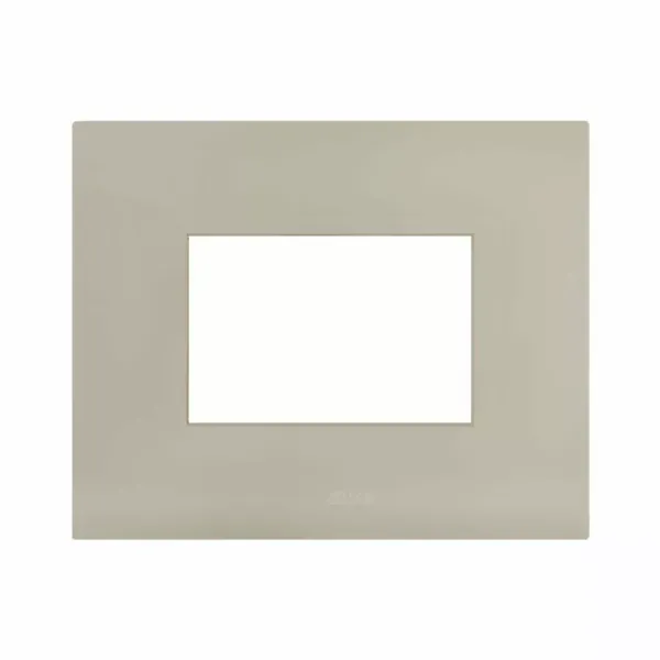 SMART44 TAUPE METAL F.PLATE  3M image 1