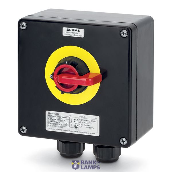 ISOLATOR EX "GD" - EM. USE 3/4P 20A GRP image 1
