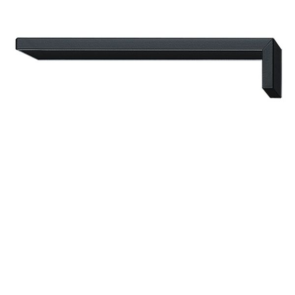PURE/COMSIGN 150 MS90° ECx bracket BK - Surface-mount bracket image 1