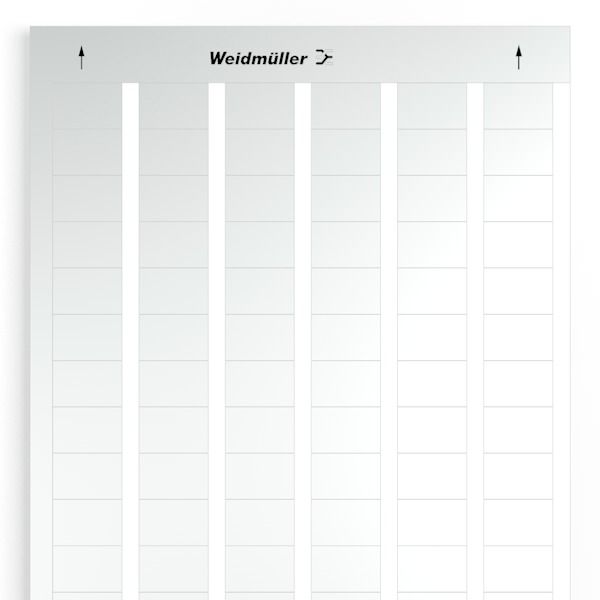 LaserMark, Device markers, 18 x 27 mm, silver image 1