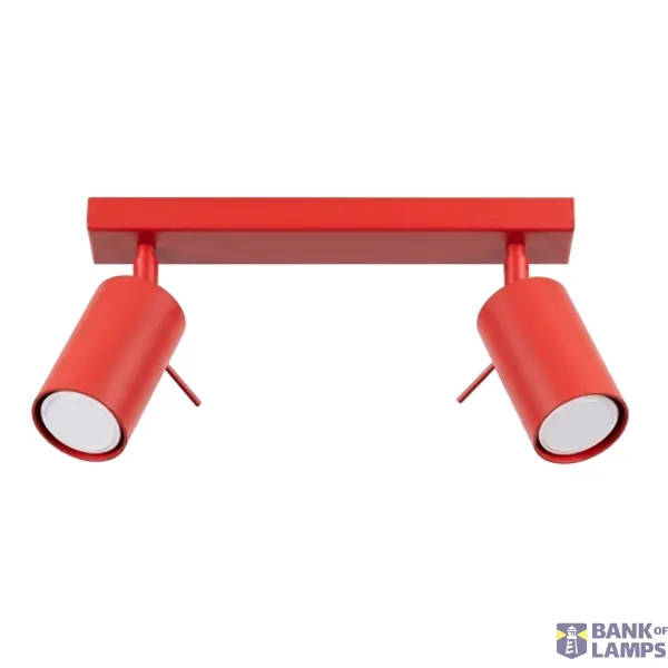 Ceiling lamp RING 2 red image 1