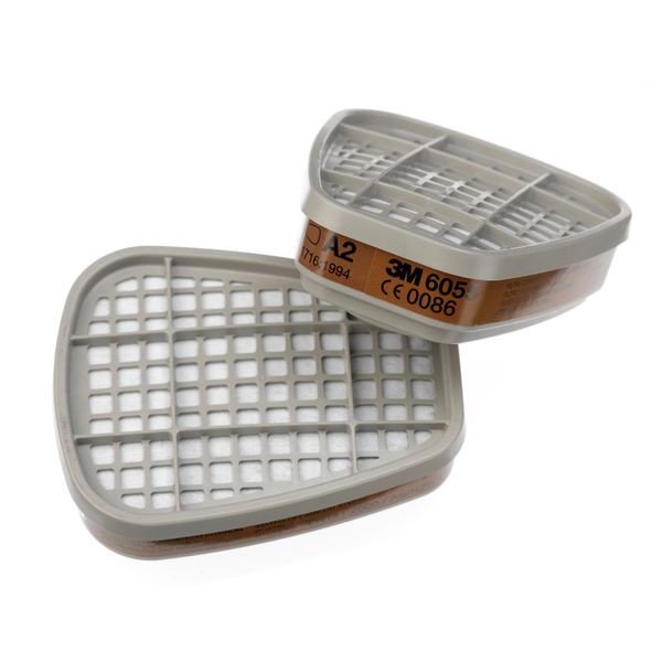 3M™ Gas and Vapour Filter, A2, 6055 image 1