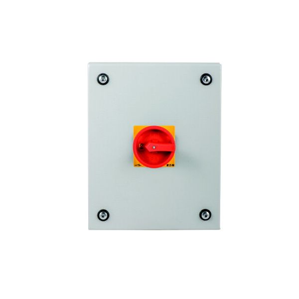 T3-4-15682/SE2/SVB Main switch, T3, 32 A, surface mounting, 4 contact unit(s), 6 pole, 1 N/O, 1 N/C, Emergency switching off function, Lockable in the 0 (Off) position, image 1