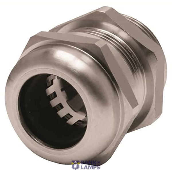 Cable Gland Nickel Plated Brass with cage 360° in slats EMC for Armour image 1