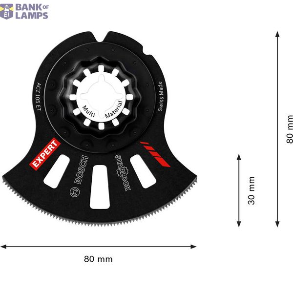 EXPERT ACZ 105 ET Multi Material Segment Saw Blade image 2
