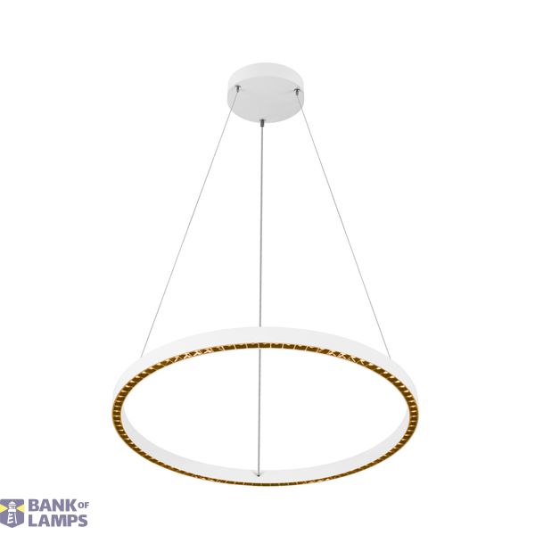 ONE CUBE, pendant light, 300cm, 3000K, DALI 2, Touch, white image 1