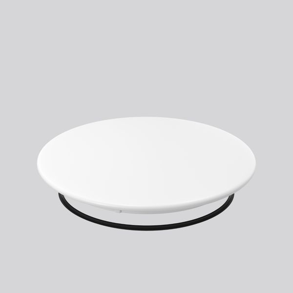 Replacement glass, moulded glass D 480 H 58 colour: white image 2