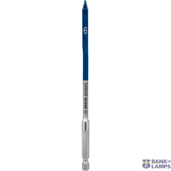 EXPERT Self Cut Speed Spade Drill Bit 6 x 152 mm image 1