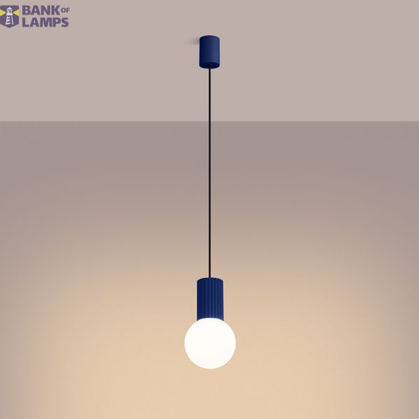 Pendant lamp HALO 1 ultramarine image 9