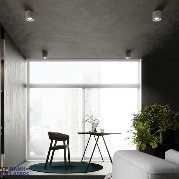 CEILING LAMP MICA GREY GU10 1X10W IP20 image 8