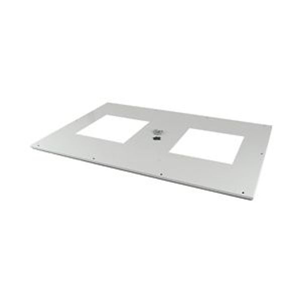 XTSZPTAF-W1350 Top plate for OpenFrame, fan, W=1350mm, grey image 4