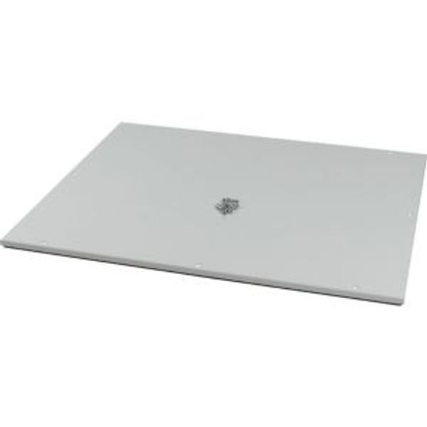 XTSZPTAC-W1100 Top plate for OpenFrame, closed, W=1100mm, grey image 4