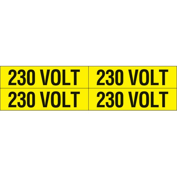 Adhesive label - Dimensions: 240 x 60 mm image 1