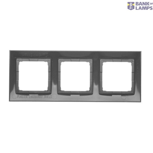 Double push button, 10AX, cream white/electro white image 1