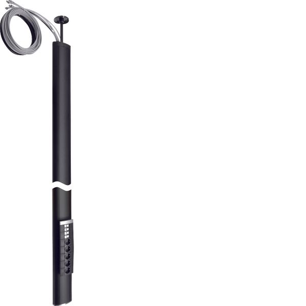 Pole 3000-3300mm design pre-equiped, wago Cat6 STP image 1