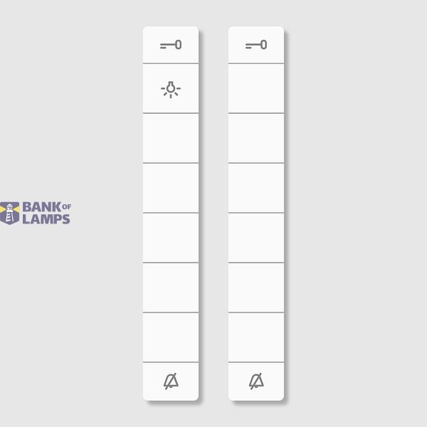 HTC 811-..., HT/HTV 840-... Lettering insert for key function image 1