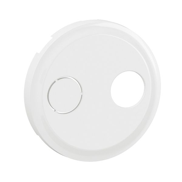 BROADBAND SKT OUTLET ROCKER WHITE image 1