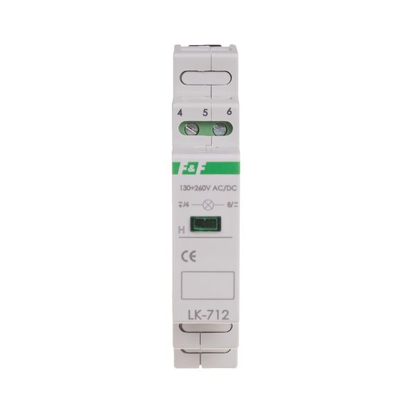 power indicator light - single-phase LK-712 G 130Ã·260V image 2