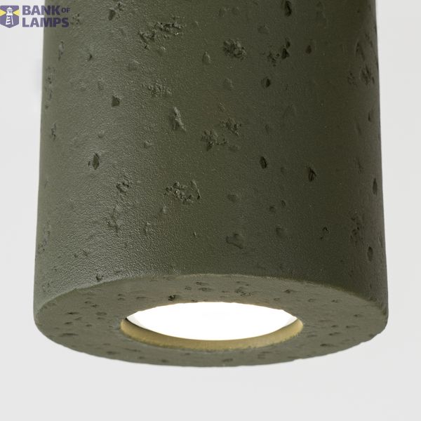 Ceiling lamp ORBIS concrete olive green image 7