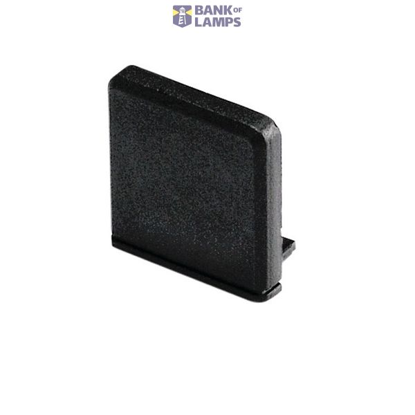 GLENOS Endcap for Profile 2609, BRICK, black image 2