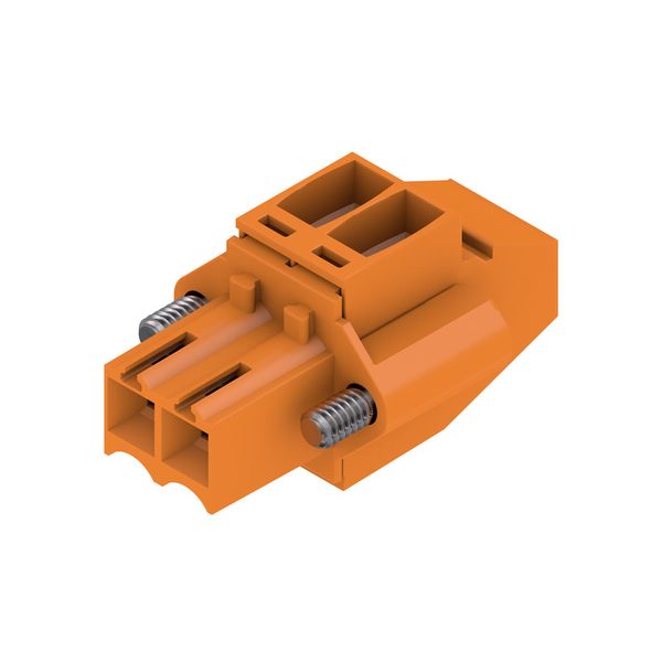 PCB plug-in connector, female plug, 3.50 mm, Number of poles: 2, 90°, Clamping yoke connection, Clamping range, max. : 1.5 mm², Box image 4