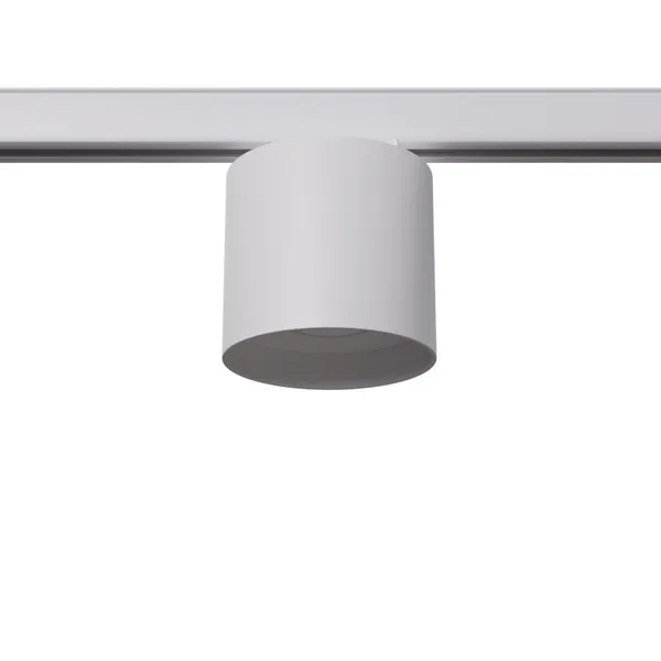 3-PHASE TRACK CEILING LAMP MICA WHITE GU10 3000K 7W 510LM image 1