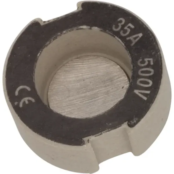 LIN 1658.035 D-screw adapter insert DIII 35A black image 1