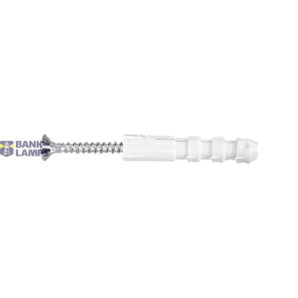 Expansion plug with screw  KR ᴓ6 (3.5 x 30) image 1