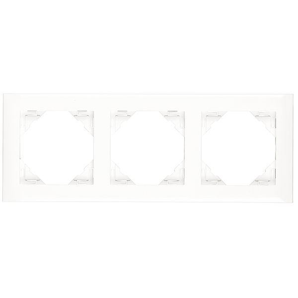 TRIPLE FRAME WHITE image 2