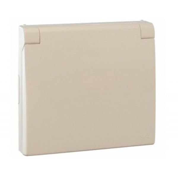IP44 WATERPROOF FRAME IVORY image 1