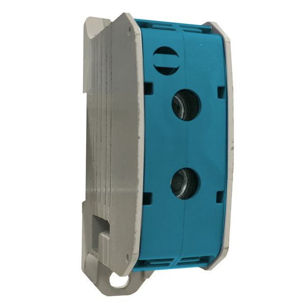 Aluminium /Copper terminal, 1-pole blue, 50mmý image 1