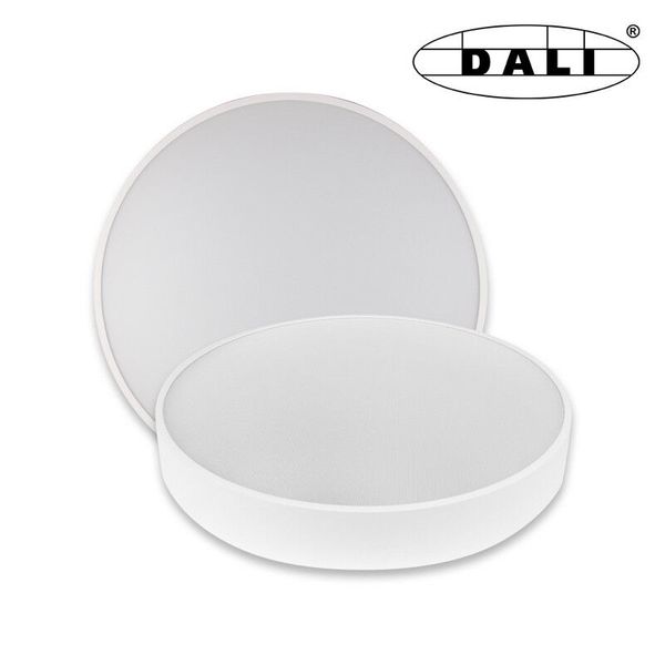 LED recessed light Nova R 400 UGR, 40W, 3000K, white, with DALI driver image 1