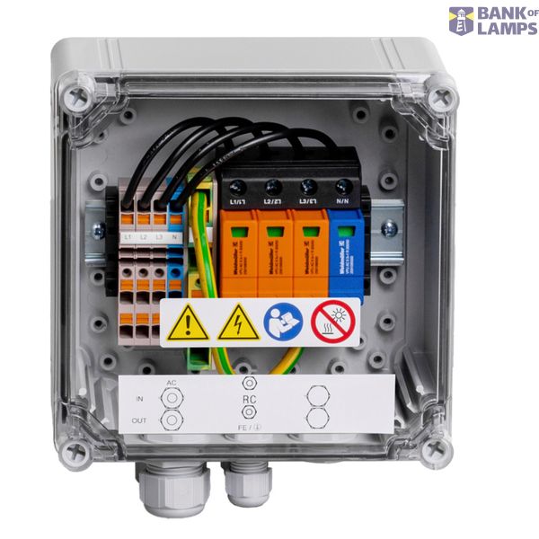 Surge arrester, Type II, TN-C-S, TN-S, IT with N, IT without N, TT, II image 1