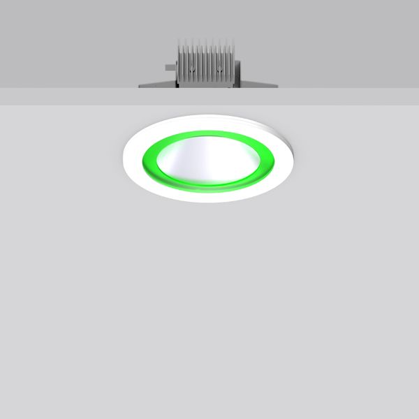 Decorative element D 246 H 14 colour: white image 1