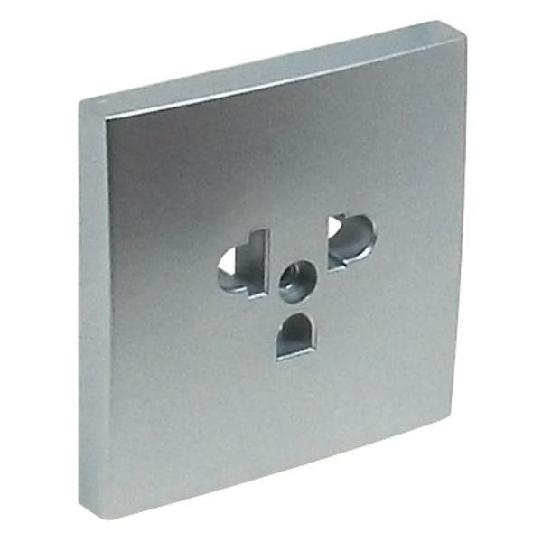 C.PLAT F/EARTH SOCKET (EURO-USA TYPE) ALUMIN image 2