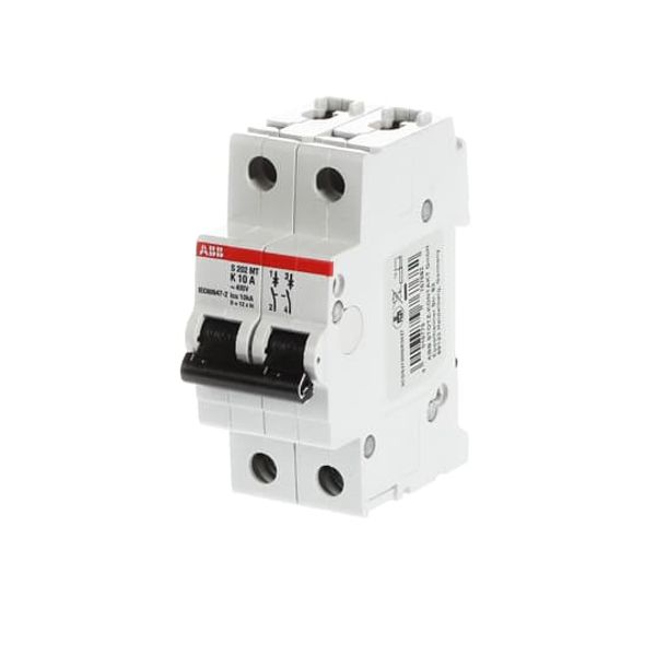 S202MT-K10 Miniature Circuit Breaker - 2P - K - 10 A image 3