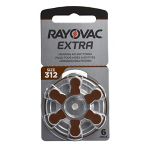 RAYOVAC Extra Advanced 312 BL6 image 1