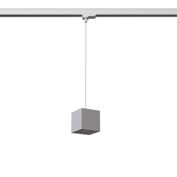 HANGING LAMP 3 PHASE QUAD WHITE GU10 image 1