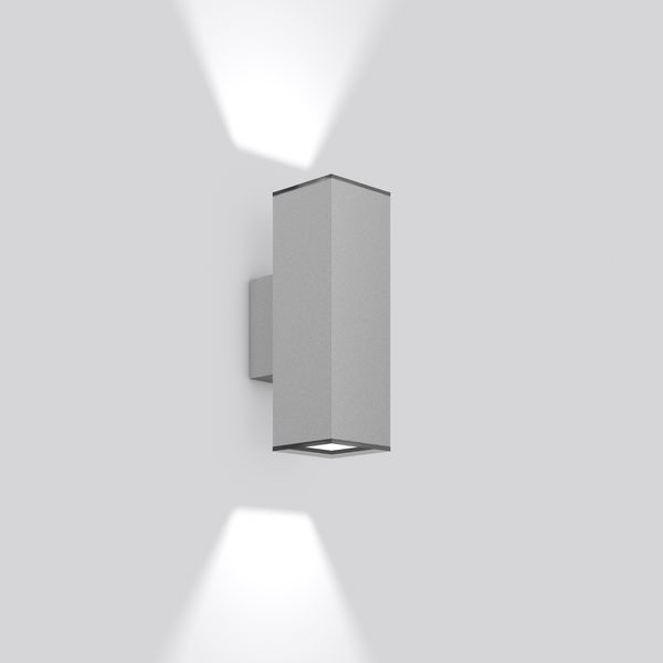 Techno, 6,2 W, 220 lm, 830, silver, on/off Wall luminaires, L 100 B 15 image 2