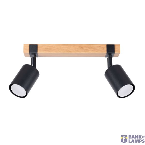 Ceiling lamp FAGER 2 black image 3