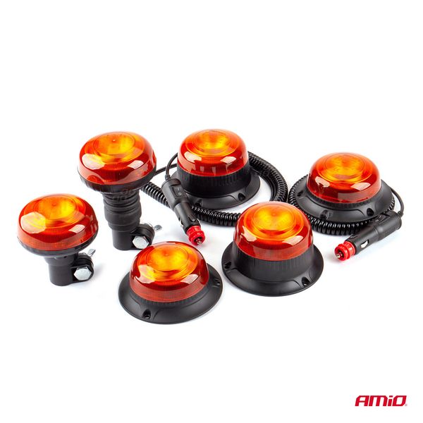 Warning Lamp W21ml Magnetic / 3 scrubs R65 R10 18LED 12/24V IP56 image 1