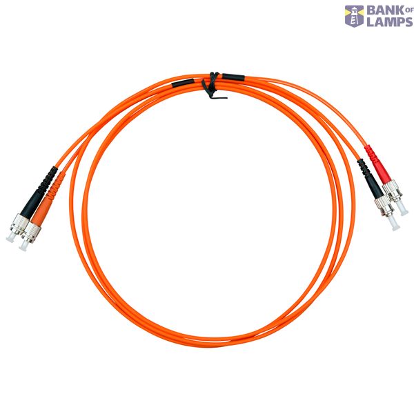 FO Patchcord Duplex ST/FC,62,5/125æm OM1, LS0H, orange, 5m image 3