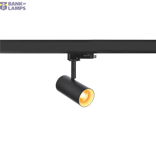 NOBLO® SPOT, 3~ spot, round, 2700K, 6W, trailing-edge phase, 32°, black image 1