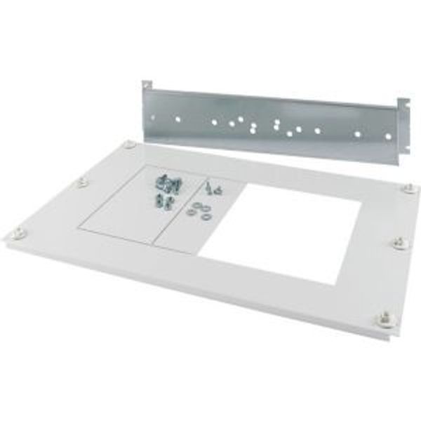 BPZ-XNH3-1/0-600-MV-W NH switch-disconnectors mounting unit, 630A, W=600mm, XNH3 3p, mounting on mounting plate image 2