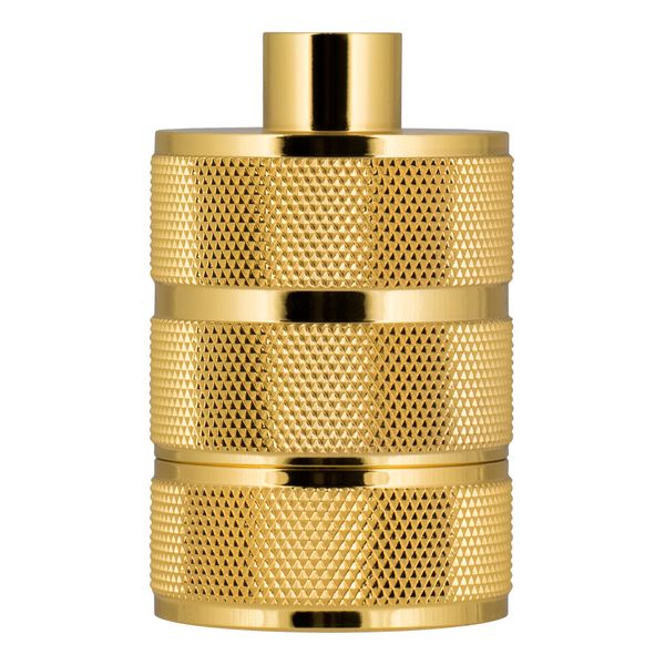 Lampholder Alu Grid E27 Gold image 1