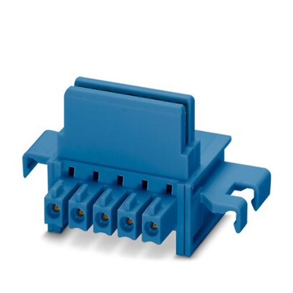 ME 17,5 TBUS 1,5/ 5-ST-3,81 BU - DIN rail bus connectors image 1