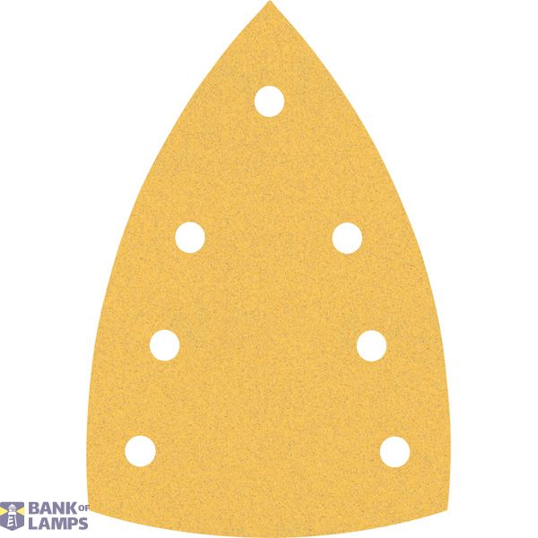 EXPERT C47 Sandpaper with 7 holes for Multi Sanders 1 x 15 mm, G 12 1-pc image 1