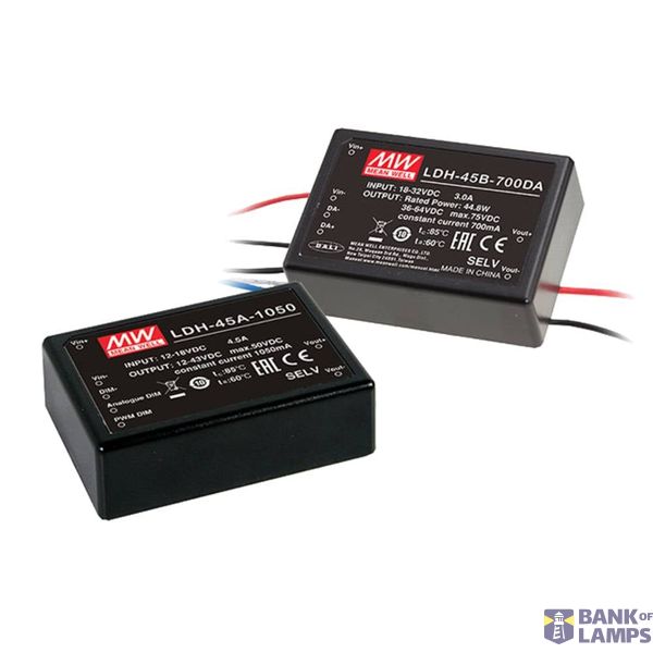 LDH-45A-700 DC/DC LED Driver 9-18V:700mA, MEAN WELL image 1