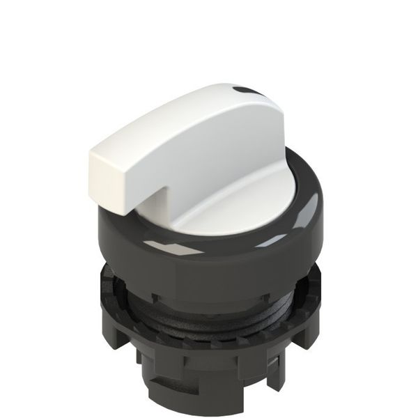 Long handle selector, 3 positions white with marking image 1